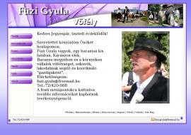 Fzi Gyula honlapja